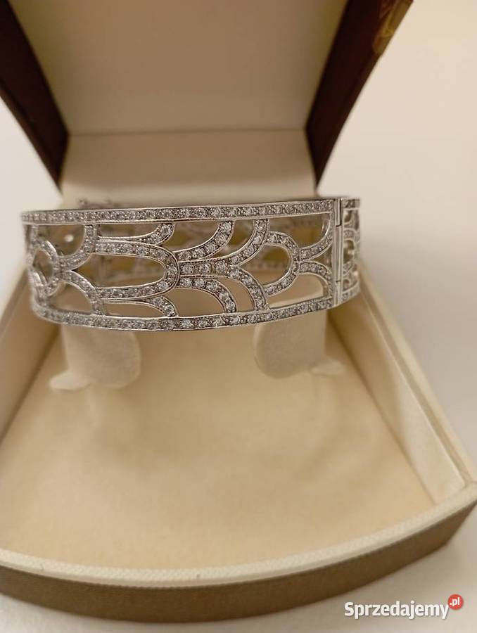 Bransoletka srebrna z cyrkoniami srebro Radom