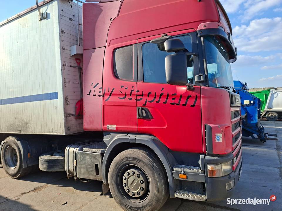 Ciągnik siodłowy Scania 124 Wolica