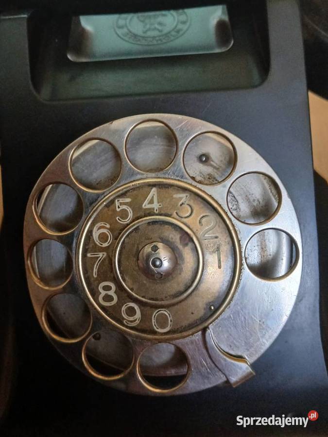Stary telefon gabinetowy Kraków