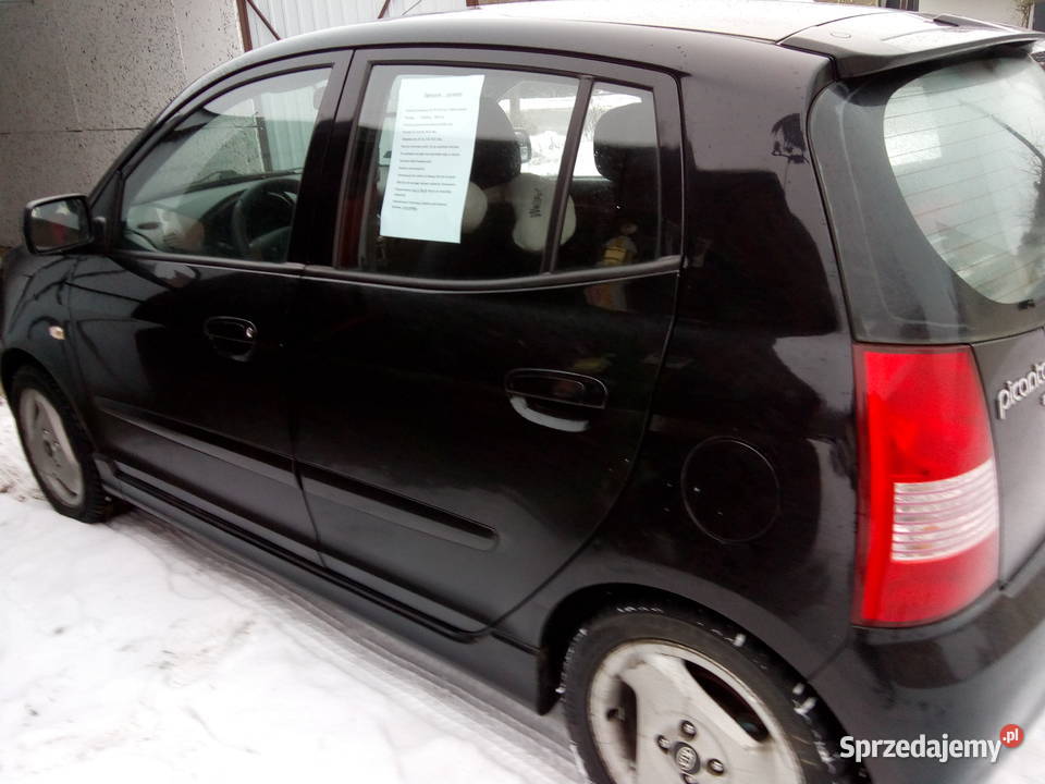 KIA PICANTO 2005 poj 11 automat benzynagaz 133400km Okonek