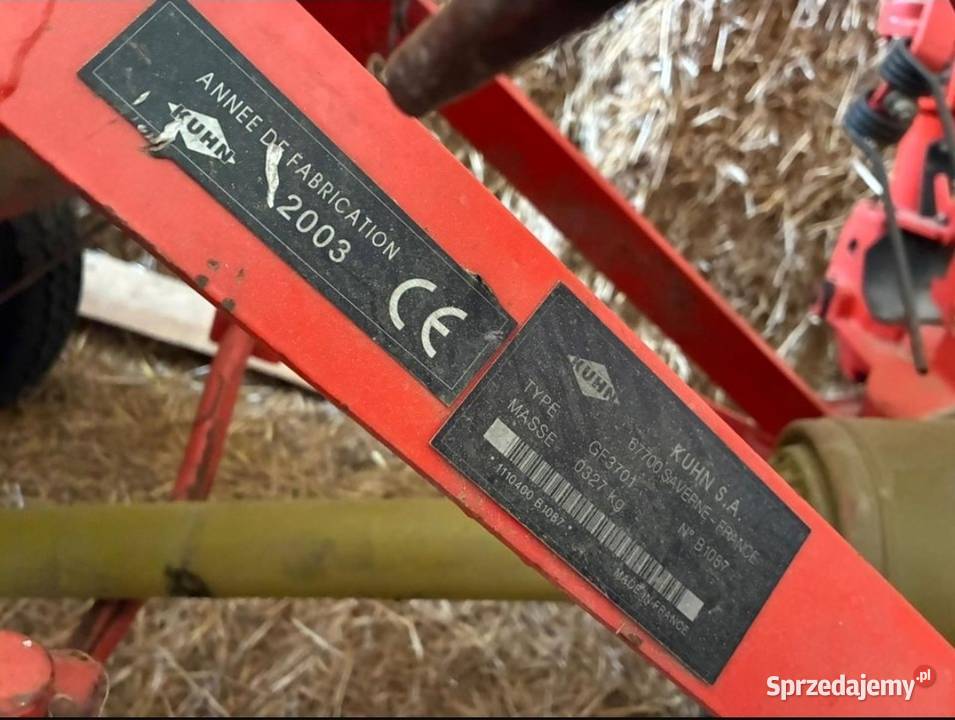 Przetrząsarka Kuhn 370