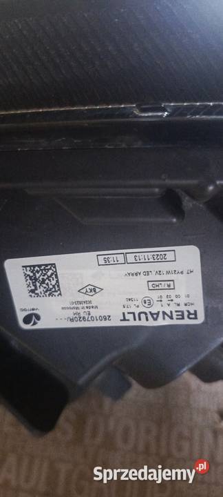 lampa prawa dacia Sandero lll Lift Brześć Kujawski