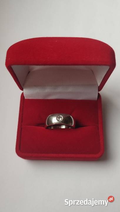 Pierścionekobrączka platynowa Platyna 950 Waga