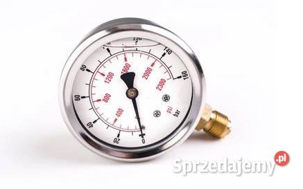Manometr dolny radialny MG163 160 bar gwint 14 wielkopolskie