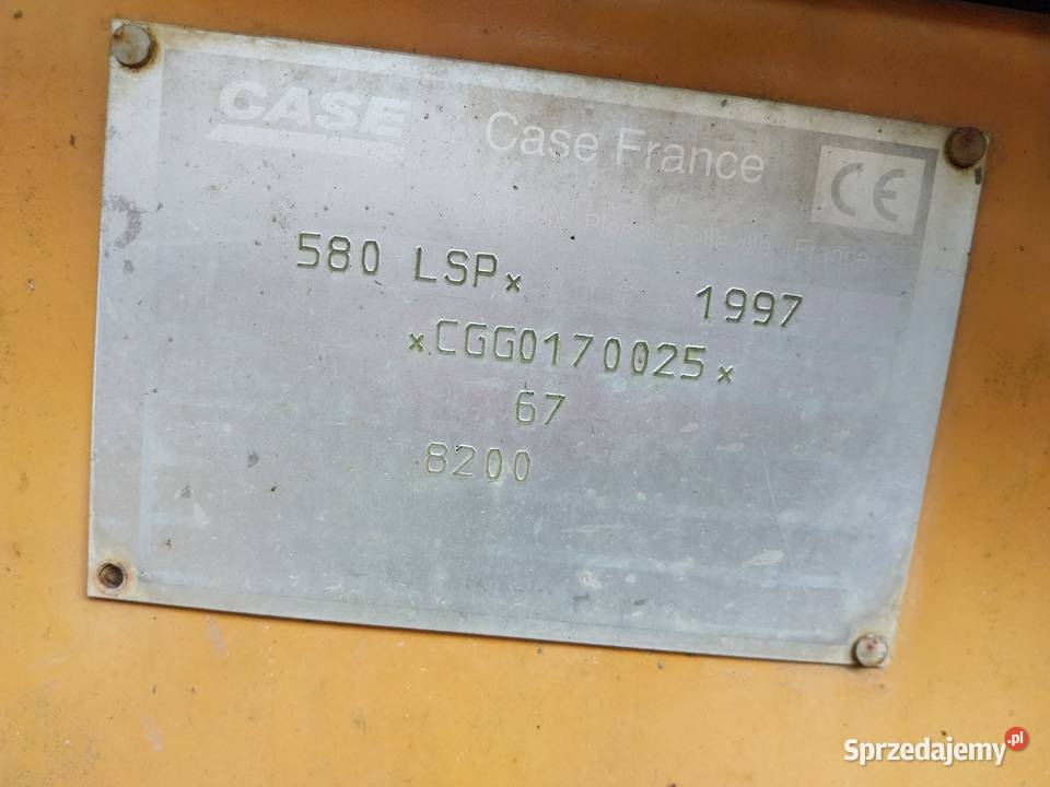 Koparko ładowarka CASE 580 LSP 1997r Wyszków
