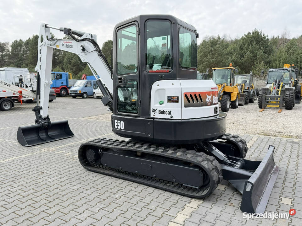 gąsienicowa Bobcat E50 EM 2013r Waga 5ton Super Widełki sprzedam