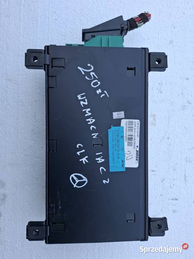 Wzmacniacz Audio Mercedes CLK W208 osobowe Wisznice
