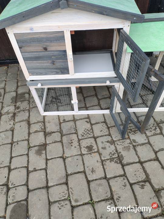 Nowa klatka z wybiegiem królika Gryzonie Brzezna