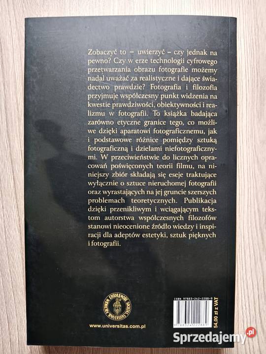 Fotografia i filozofia Szkice o pędzlu natury Książki i Podręczniki