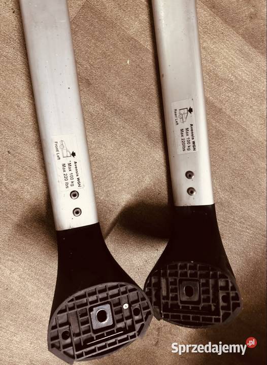 Oryginalny bagażnik dachowy Thule Toyota Avensis Motoryzacja Kalisz