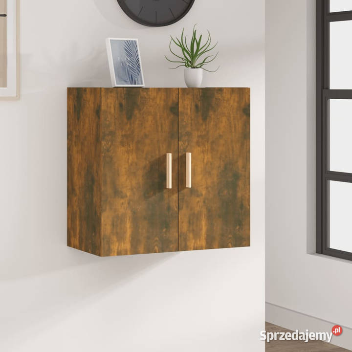 Szafka ścienna przydymiony dąb 60x30x60 WM817591 Warszawa sprzedam