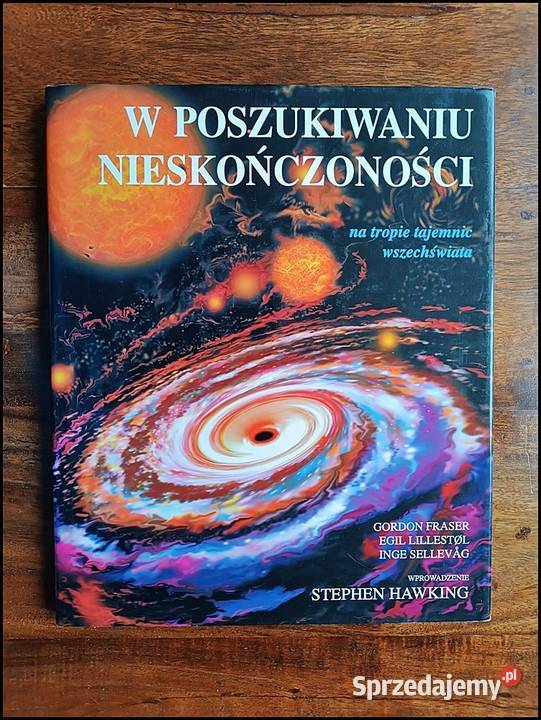 Stephen Hawking W poszukiwaniu Nieskończoności Książki naukowe i popularnonaukowe Warszawa