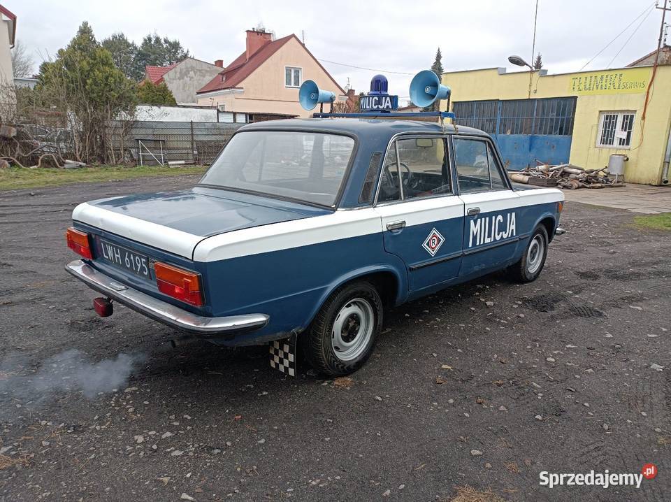 Fiat 125p milicja okazja zamiana Pruszków