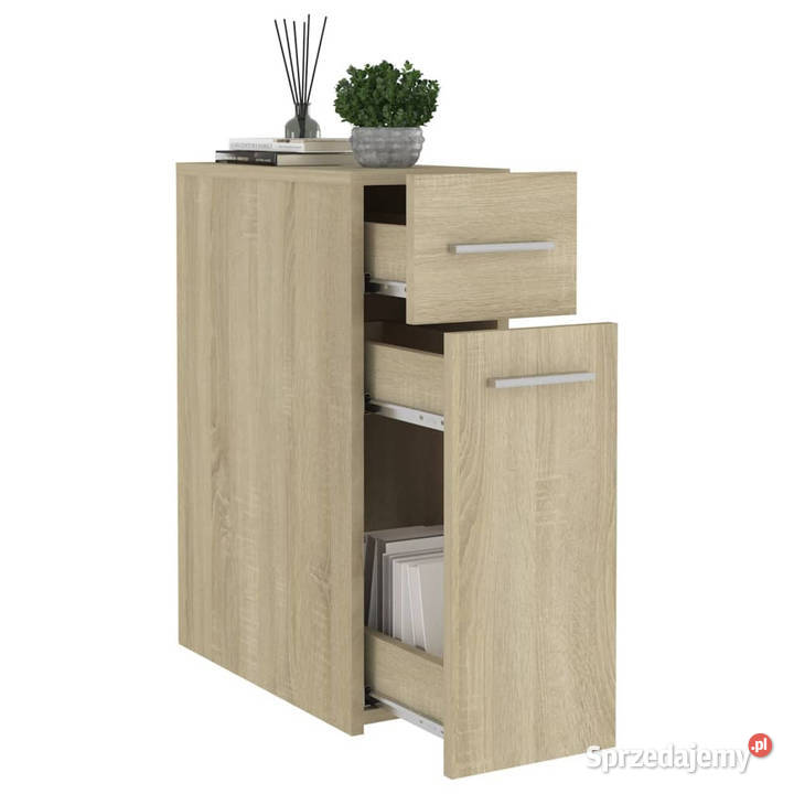 Szafka apteczna dąb sonoma 20x455x60 WM804214 mazowieckie Warszawa