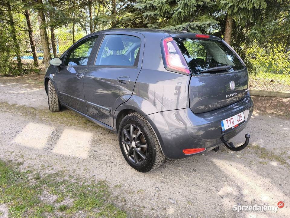 Fiat Punto II 09 TwinAir świeżo sprowadzony kurtyny powietrzne mazowieckie