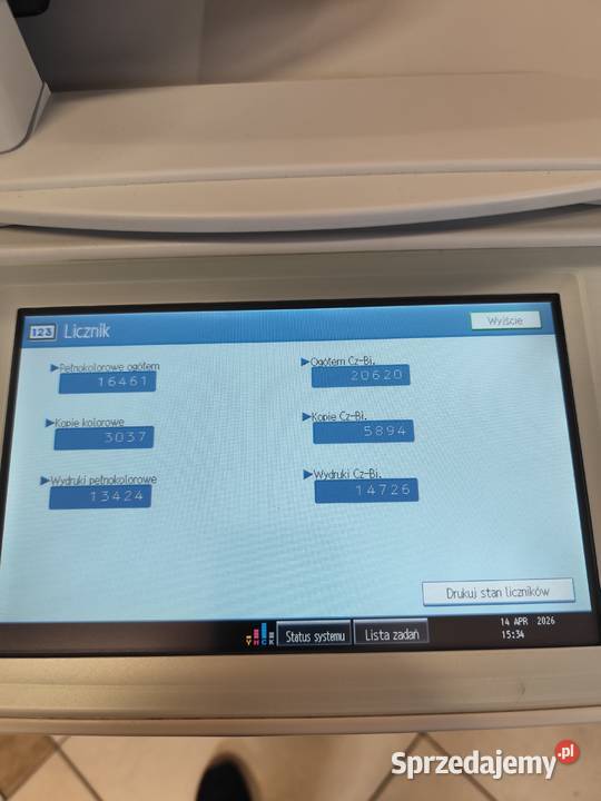 Ricoh Aficio MPC2051 kolorowe urządzenie małopolskie Kraków