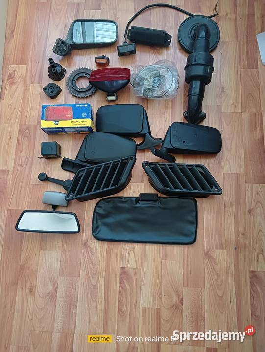 Zestaw części fiat 126p maluch PRL oryginalne