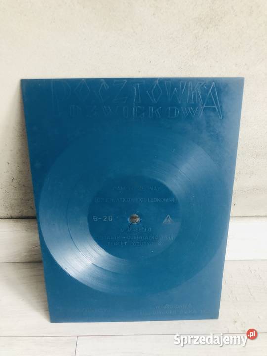 Pocztówka dźwiękowa Tercet Egzotyczny Pamelo łódzkie Łódź sprzedam