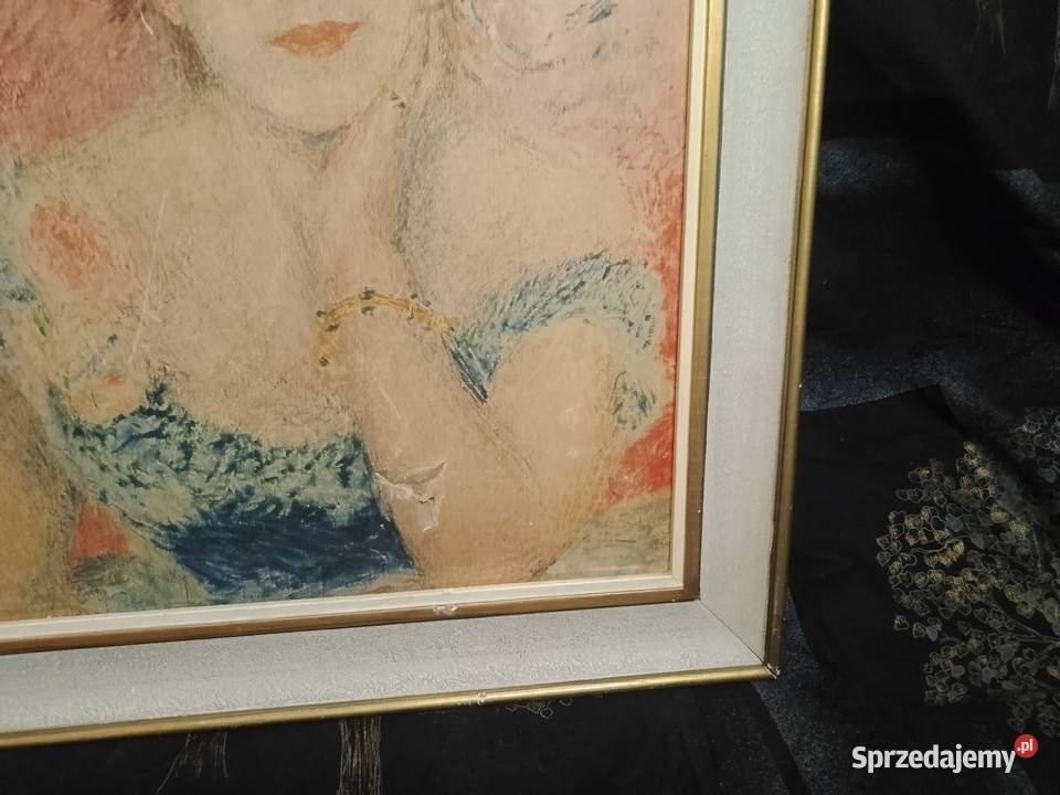 Obraz portret Jeanne SamaryPierrea Augustea lubelskie