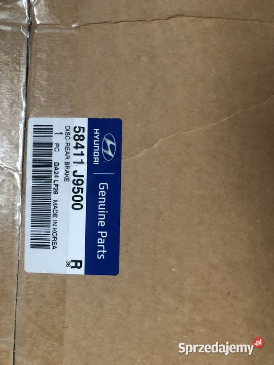 2x Orginalna Tarcza Hamulcowa HyundaiKia 51712 wielkopolskie
