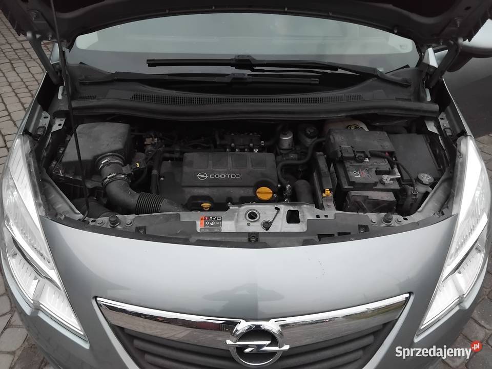 Opel Meriva 2012r 14 16v 120GAZ szary Białystok