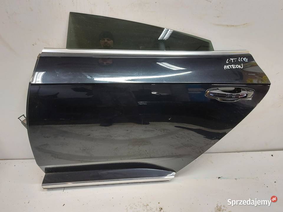 VW Arteon 3G8 2018r DRZWI LEWY TYŁ czarny LC9X osobowe dolnośląskie