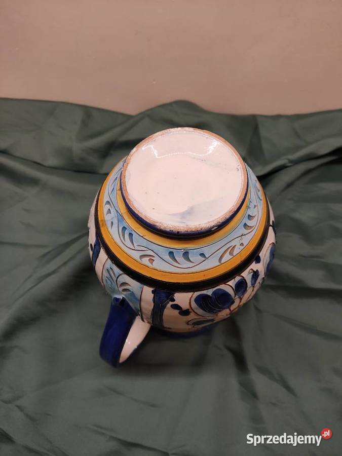 Dzbanek ceramiczny ręcznie malowany opolskie Głuchołazy sprzedam