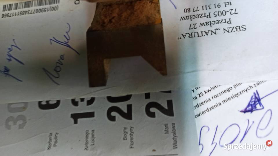 frez kształtowy do zakończeń listew i blatów Produkcja Kłodawa