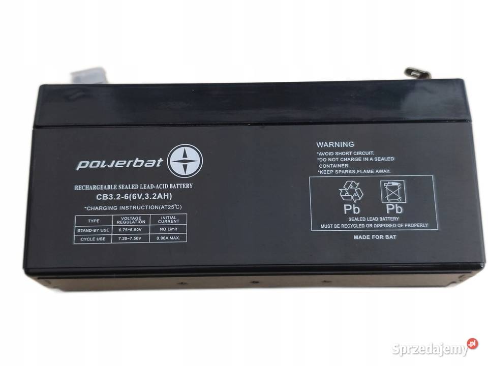 PowerBat CB 32 6 6V 32Ah Jelcz-Laskowice