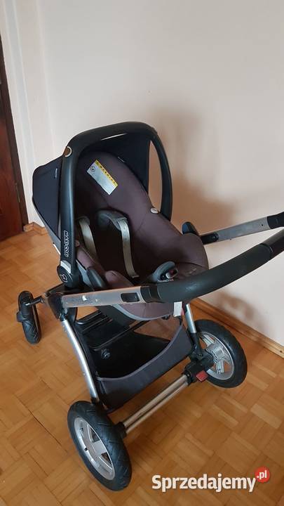Maxi Cosi 3w1 z bazą isofix i dodatkowym