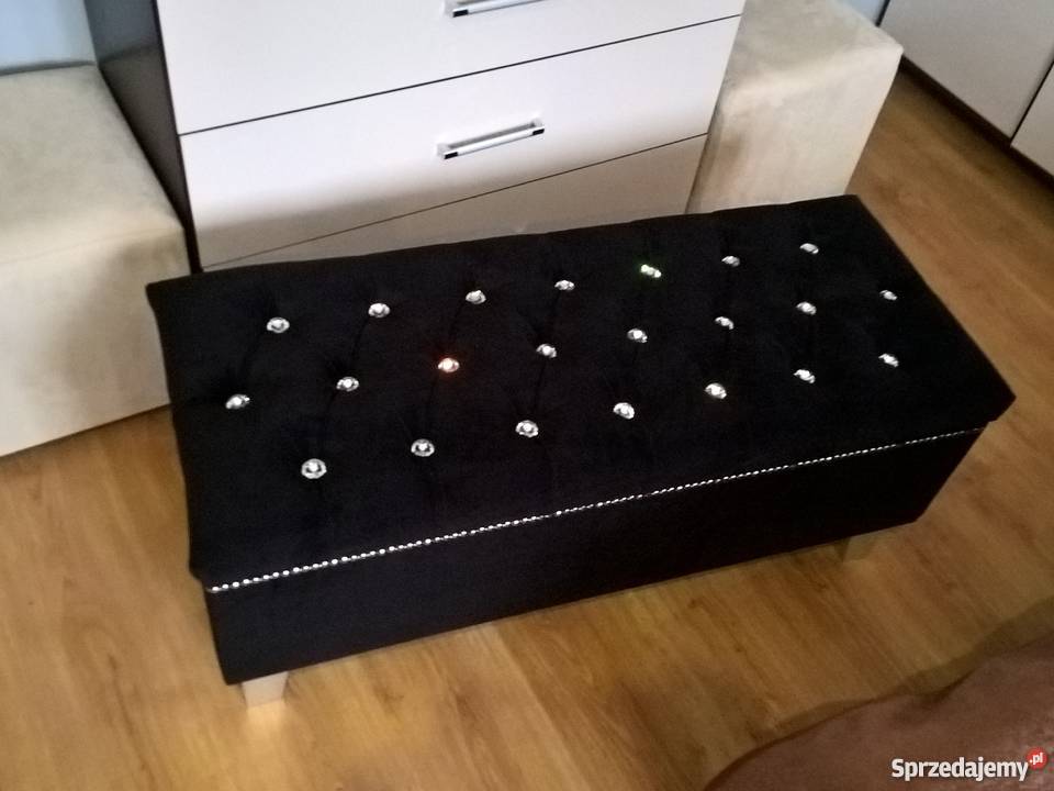 Ławka pikowana tapicerowana ćwieki otwierana Stalowa Wola