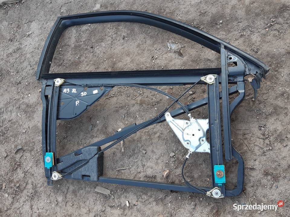 A3 8L 3D Podnosnik szyby prawy przod Części samochodowe mazowieckie Mińsk Mazowiecki