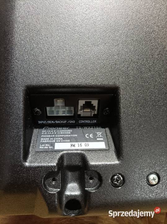 Pioneer tswx210a subwoofer aktywny Głośniki zachodniopomorskie Myślibórz
