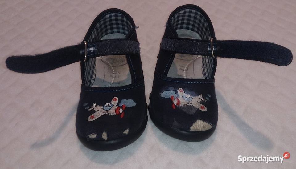 Buciki chłopięce Renbut samolot rozmiar 26 Czeladź sprzedam