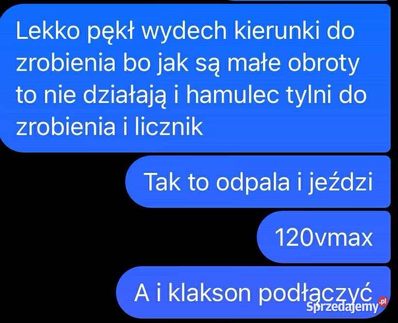 Wymienię rieju mrx 70 na jakiegoś crossa sprzedam