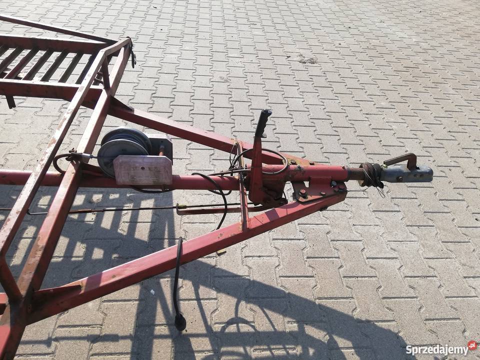 Laweta dwuosiowa SAM czarne tablice DMC 1500 Seroki