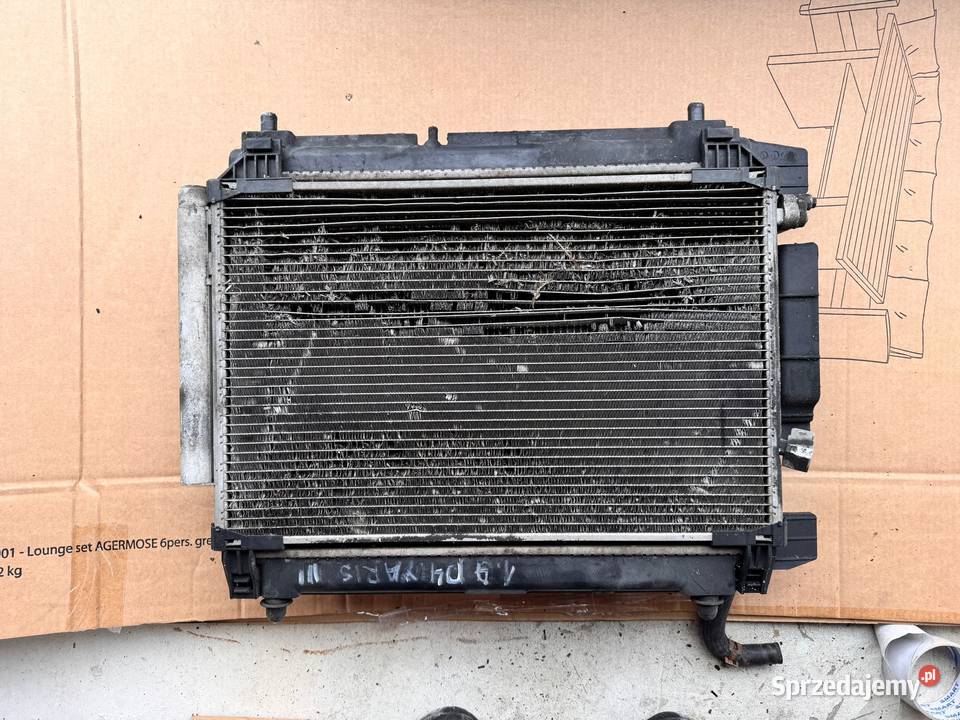 Komplet chłodnic wentylator intercooler Toyota Brzesko