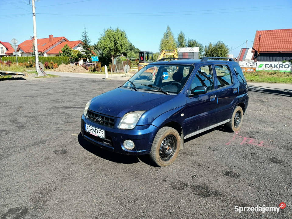 Subaru G3X Justy Subaru Justy G3X 13 06r 4x4 Tarnów
