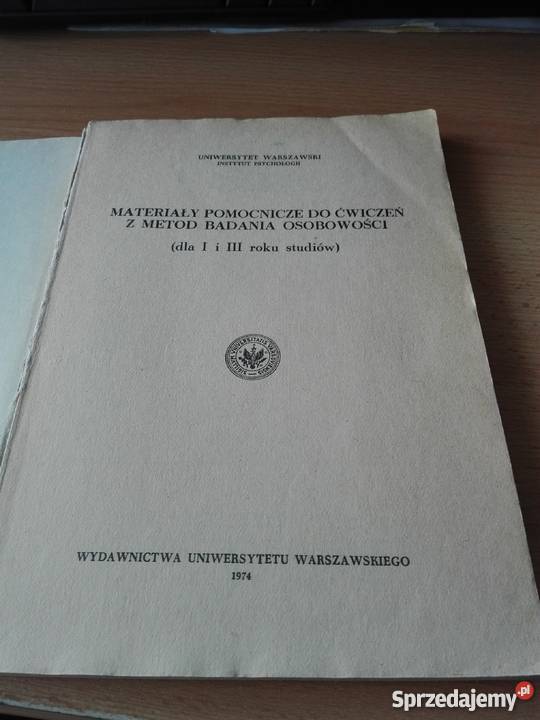 Materiały pomocnicze do ćwiczeń z metod badania Książki naukowe i popularnonaukowe Gdańsk sprzedam