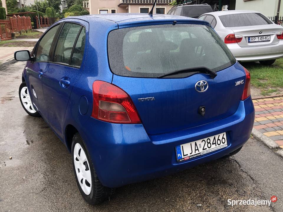 Toyota Yaris II SZAFIROWA 14 Turbo Diesel sprzedam