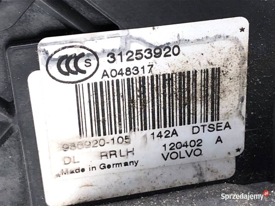 ZAMEK DRZWI LEWY TYŁ VOLVO S80 II SedanLimuzyna