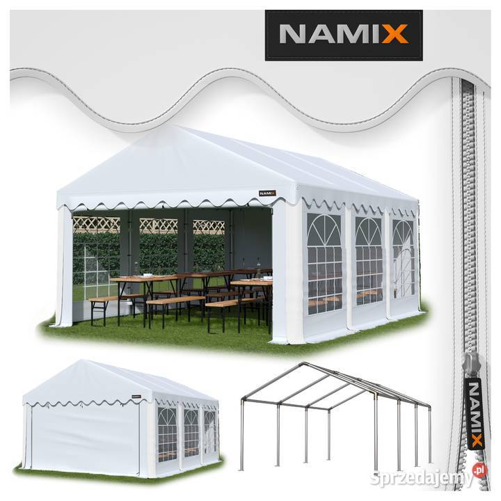 Namiot NAMIX BASIC 6x6 imprezowy ogrodowy RÓŻNE KOLORY