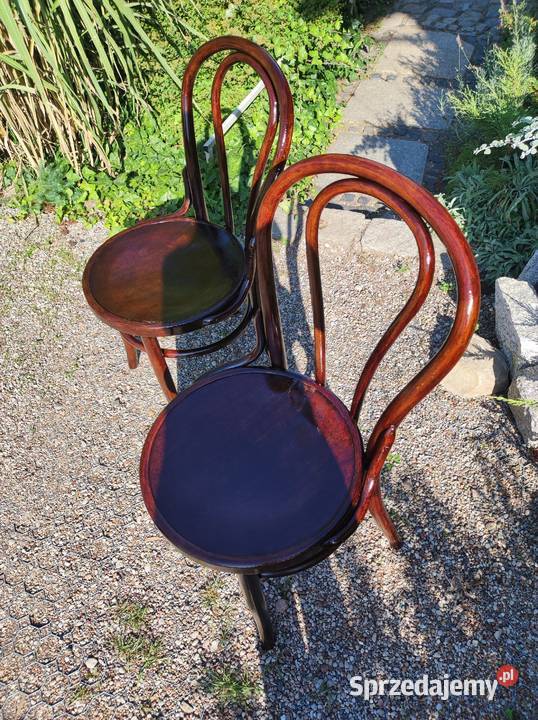 Krzesło gięte Thonet fabryka mebli z Wojciechowa kujawsko-pomorskie Antoniewo