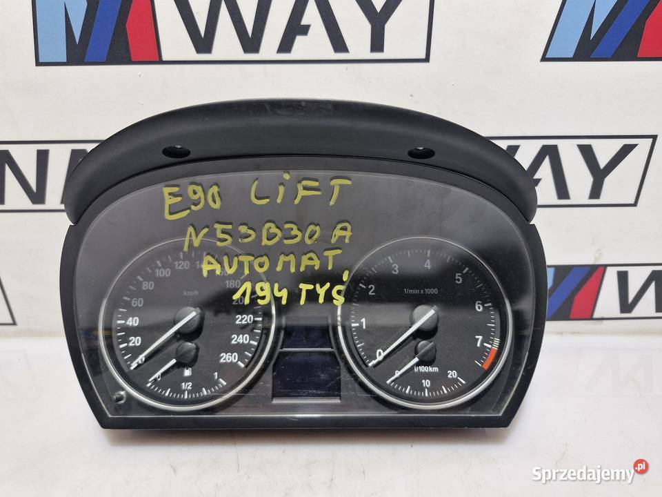 BMW E84 E90 E91 E92 E93 LICZNIK ZEGARY AUTOMAT