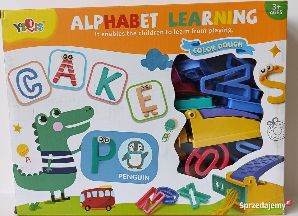 Zestaw edukacyjny Alphabet Learning literki masa Dla Dziecka Gdynia sprzedam