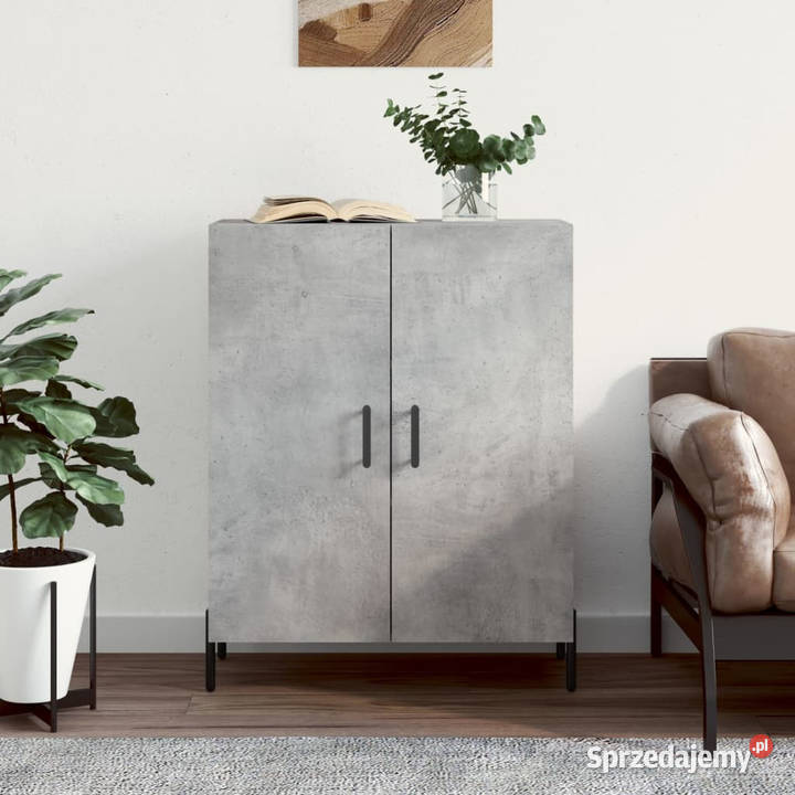 Szafka szarość betonu 695x34x90 materiał Warszawa