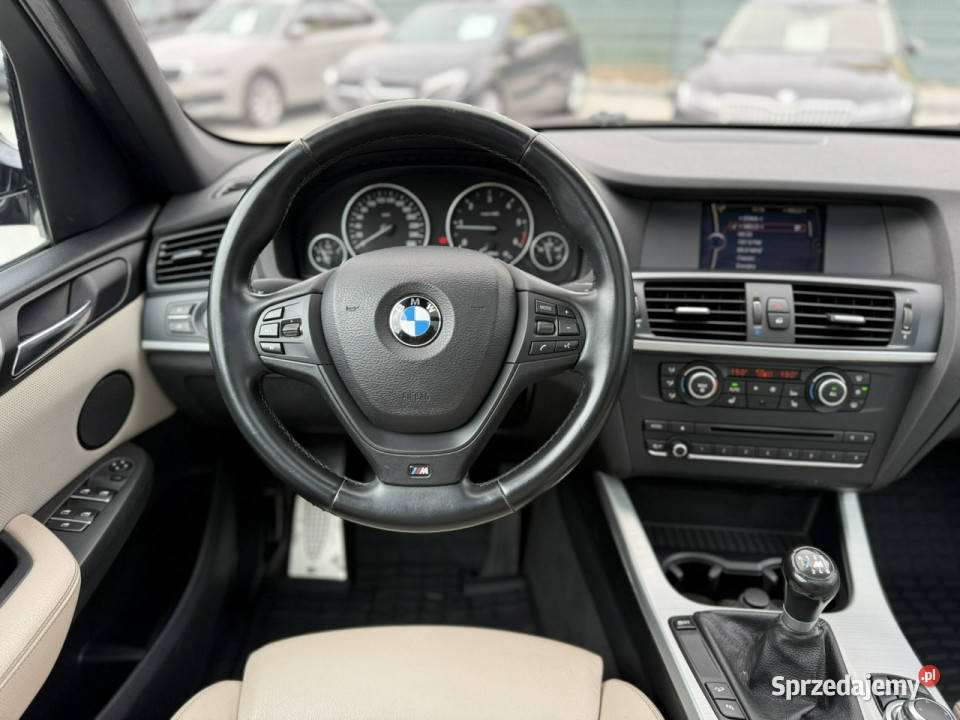 BMW X3 20D 184 xDrive 2011r skóry hak panorama 4/5 X3 Wrocław