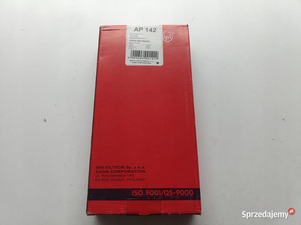 Toyota Starlet 13 12V FILTR POWIETRZA AP142 Rudka