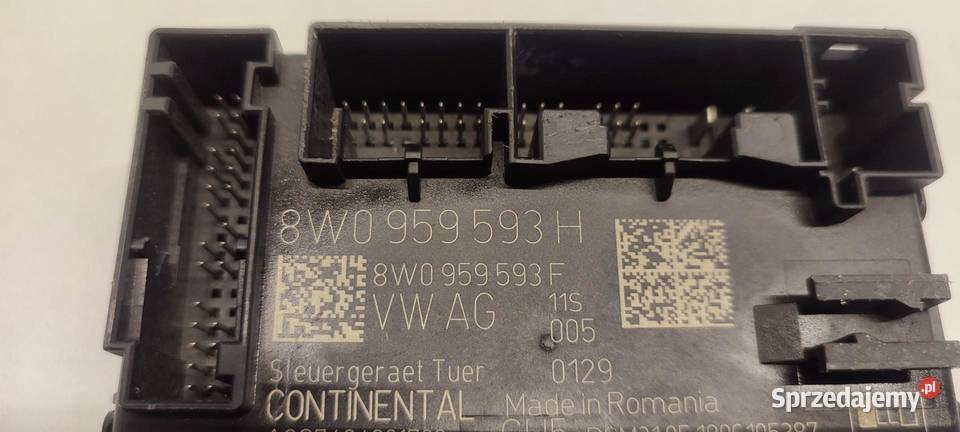 AUDI A4 B9 A5 8W MODUŁ DRZWI 8W0959593H