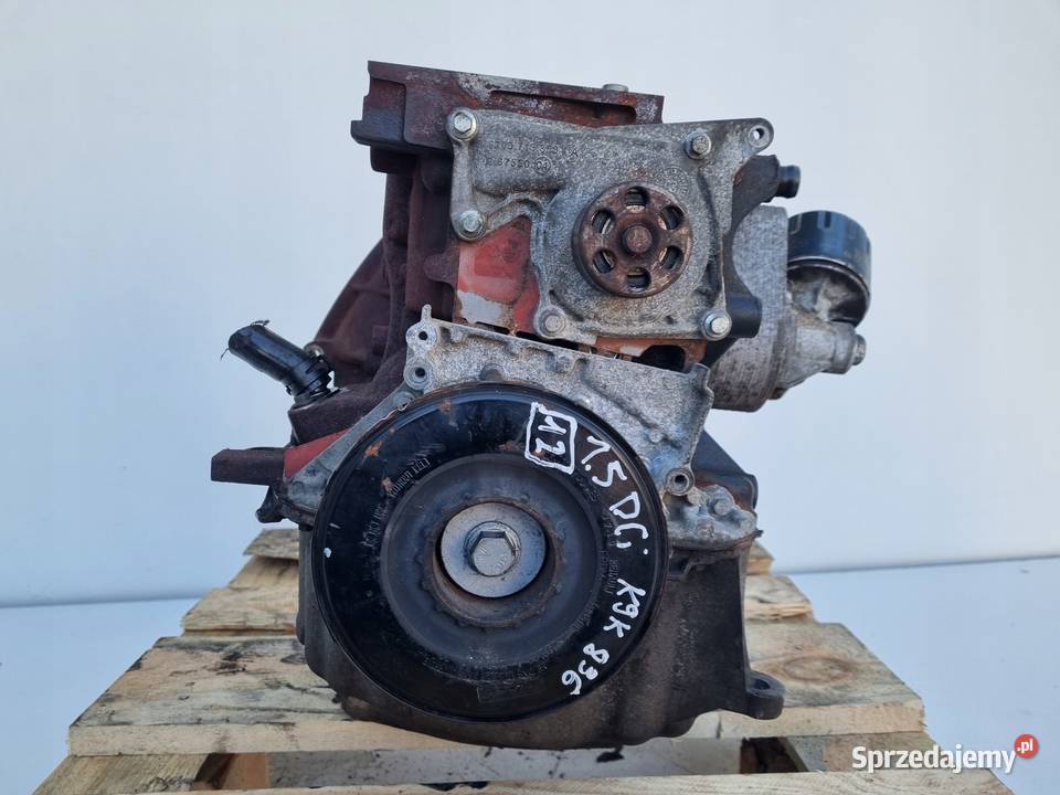 DÓŁ SILNIKA BLOK WAŁ TŁOK TŁOKI Renault Scenic Silniki kompletne Rudka